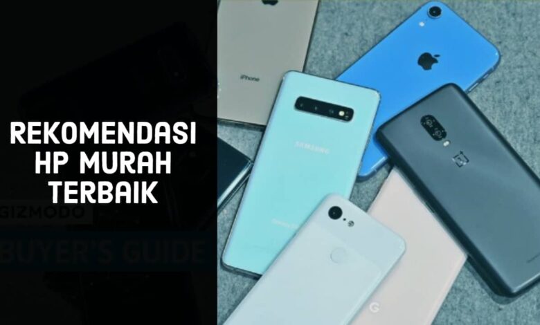 Rekomendasi smartphone murah 2025