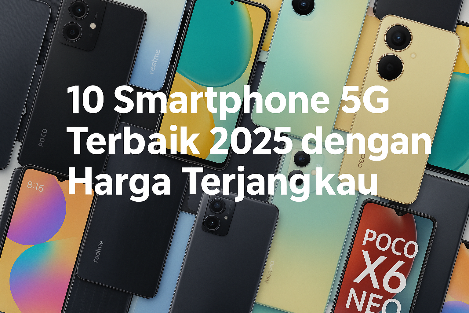 10 Smartphone 5G terbaik 2025