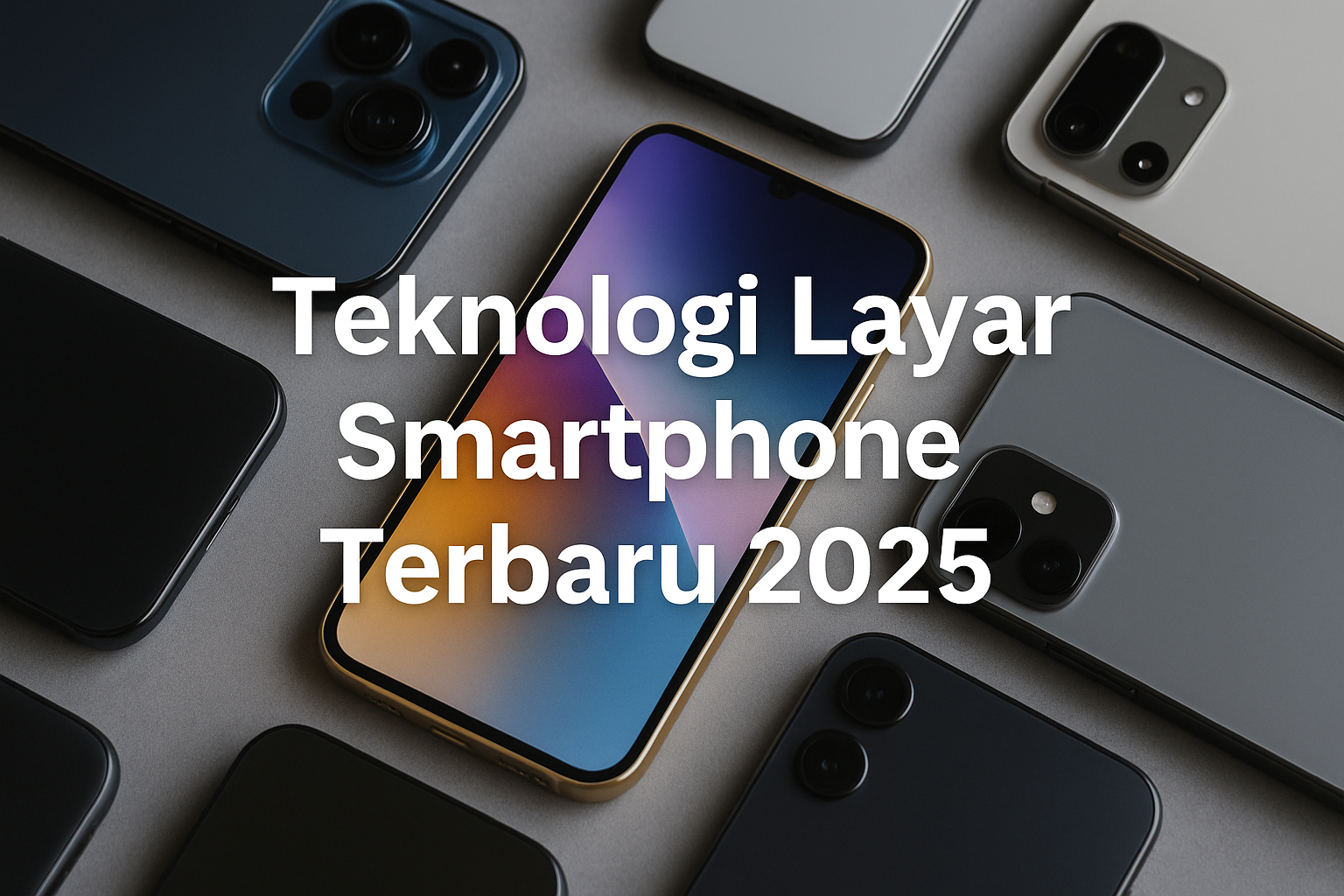 Teknologi Layar Smartphone Terbaru